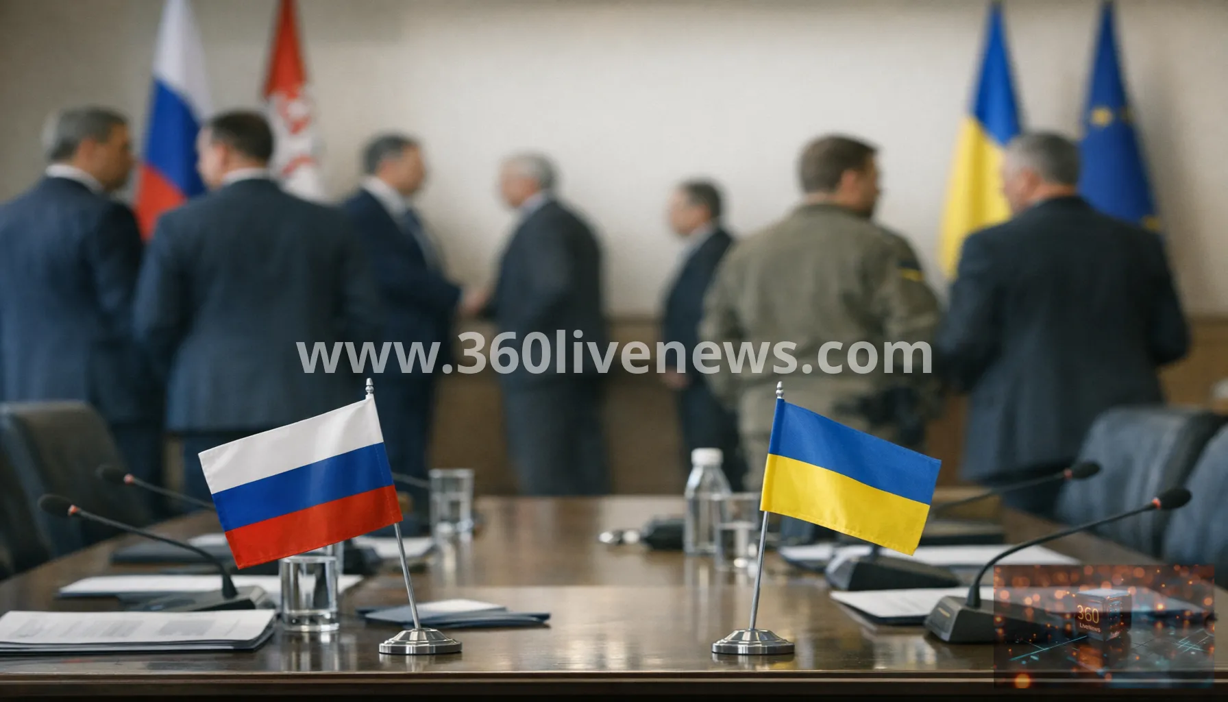 Russia-Ukraine exchange of drone strikes as deadly hit on Dnipro comes amid peace talks preparations