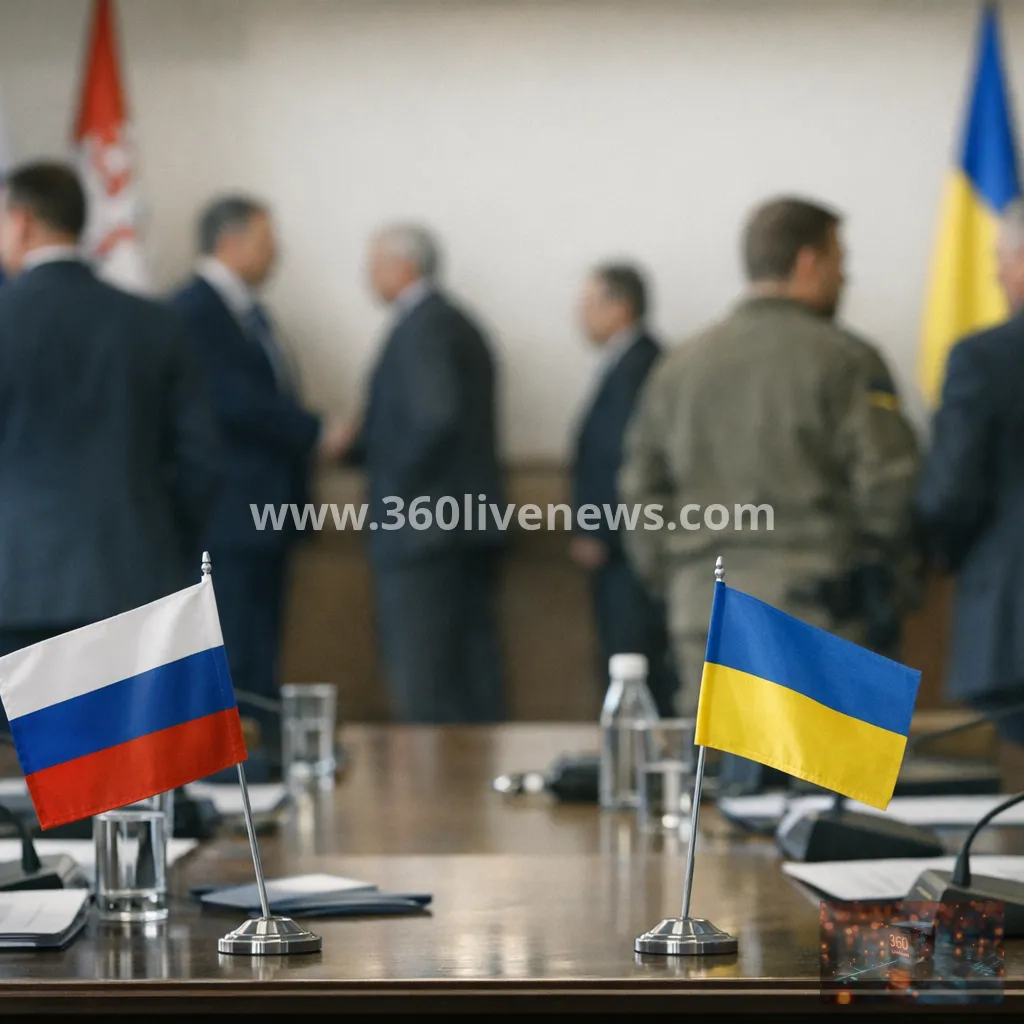 Russia-Ukraine exchange of drone strikes as deadly hit on Dnipro comes amid peace talks preparations