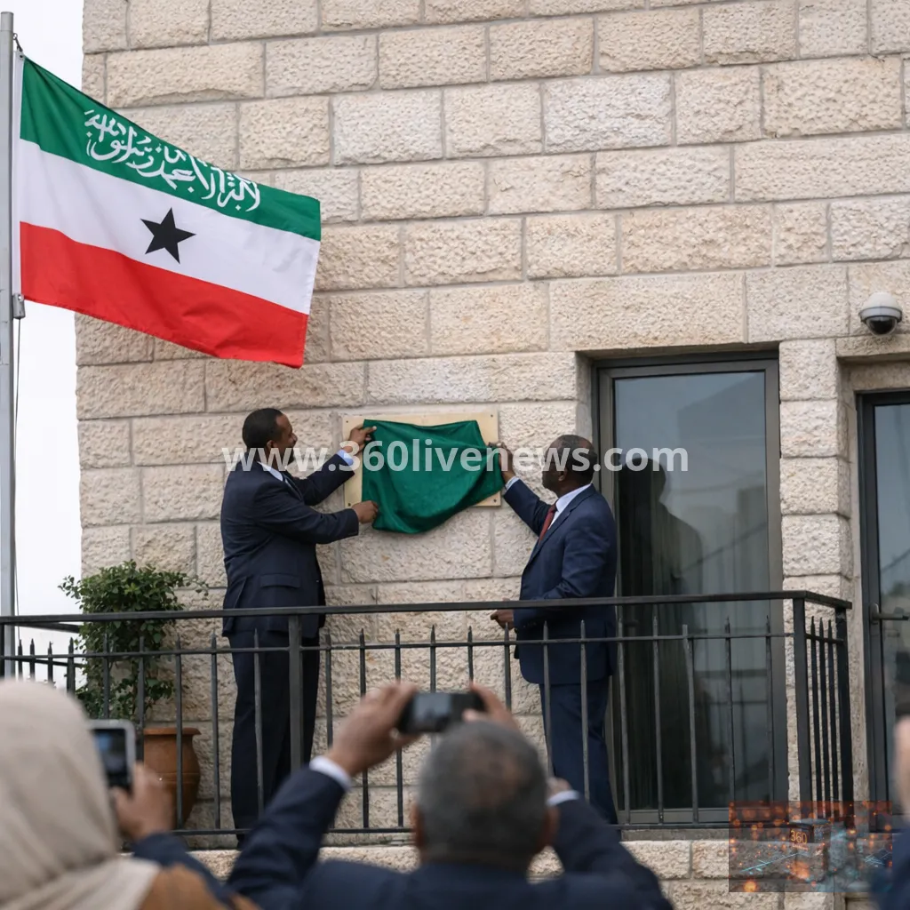 Somaliland opens embassy in Jerusalem after Israel's recognition