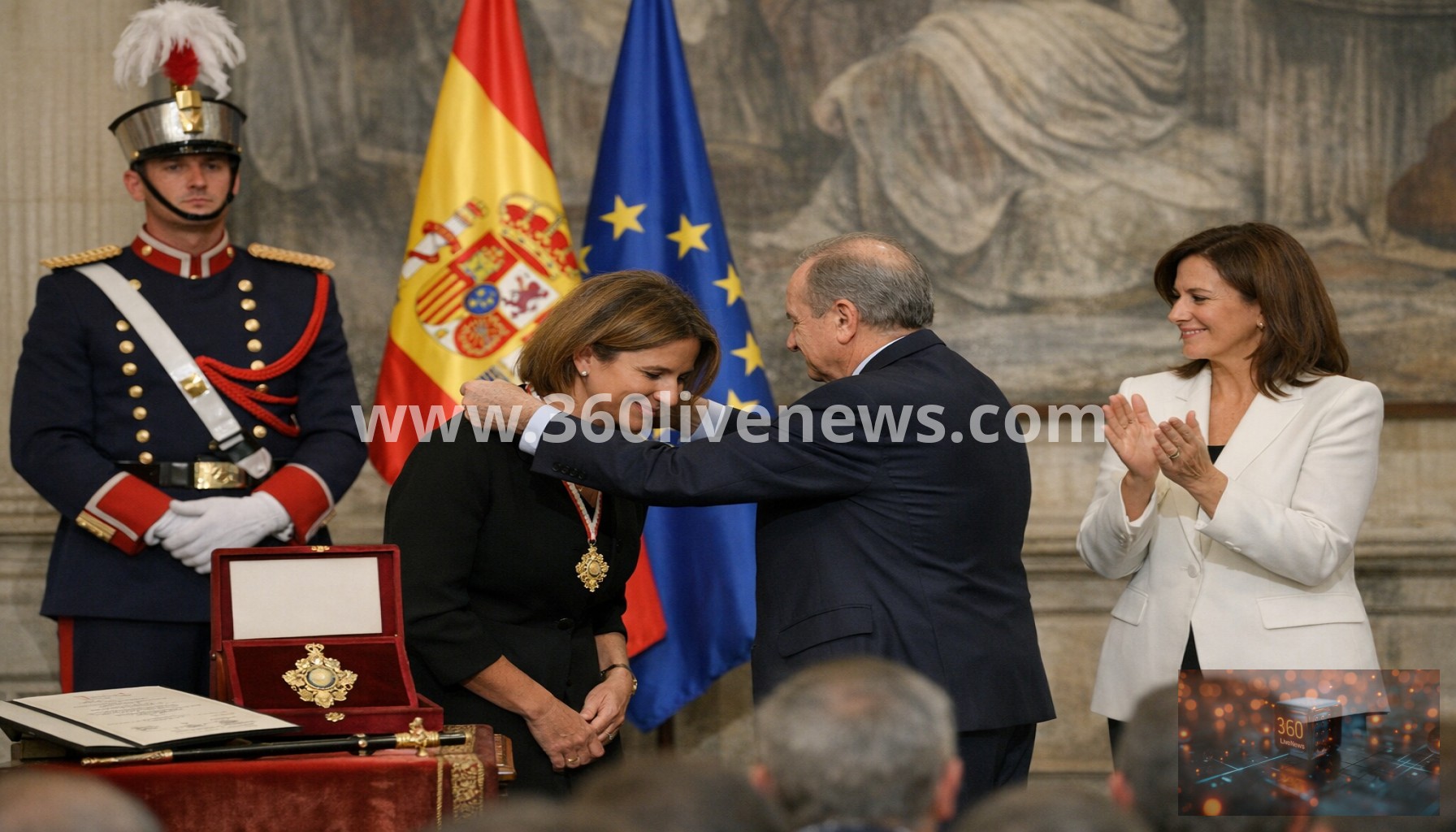 Spain awards Francesca Albanese top civilian honour in Madrid