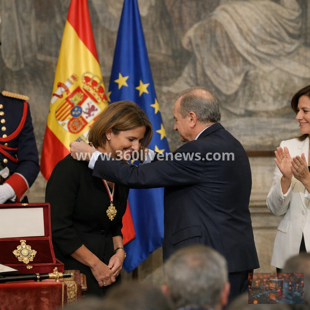 Spain awards Francesca Albanese top civilian honour in Madrid