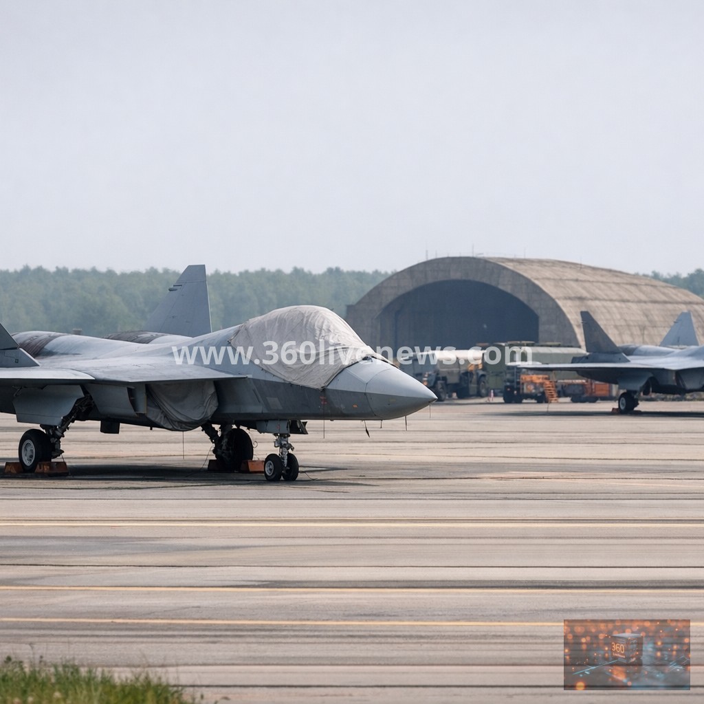 Russian Su-57 Warplanes Sidelined Amid Declining Bomb Effectiveness in Ukraine