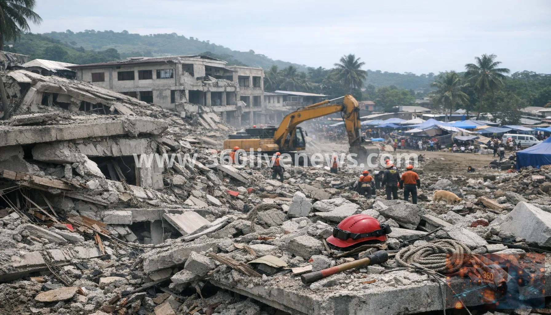 Philippine earthquake kills at least 37 and displaces more than 20,000 in Mindanao