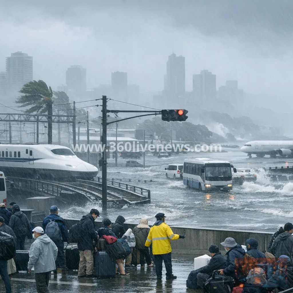 Typhoon Dujuan leaves at least four dead in Japan as power cuts continue near Tokyo