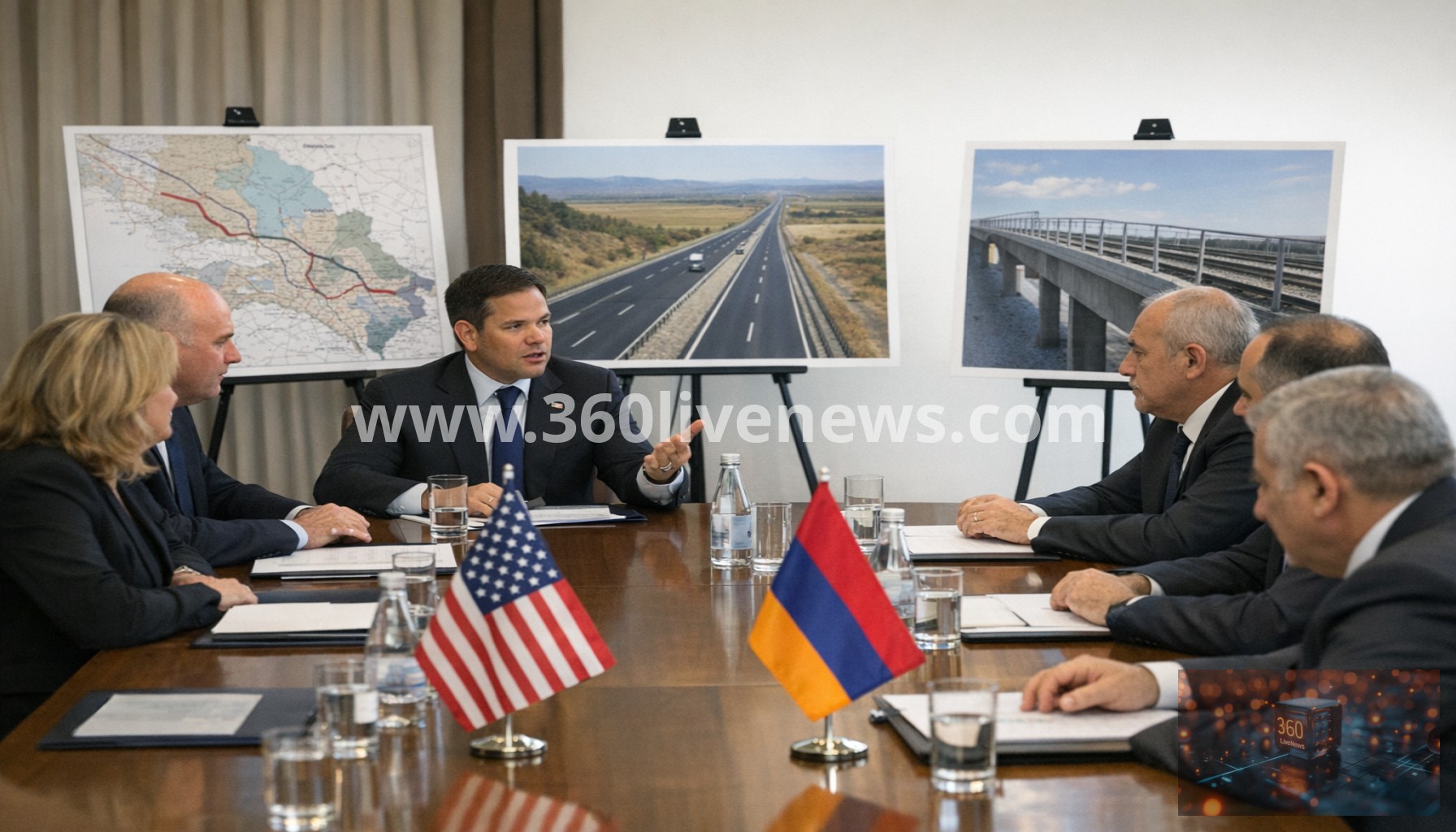 US and Armenia advance TRIPP corridor plan during Rubio stop in Yerevan