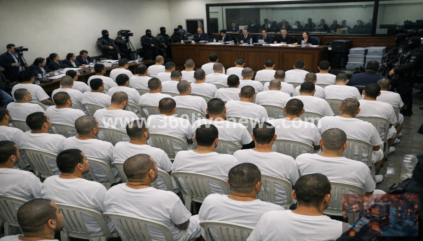 El Salvador Begins Mass Trial of 486 Alleged MS-13 Gang Members