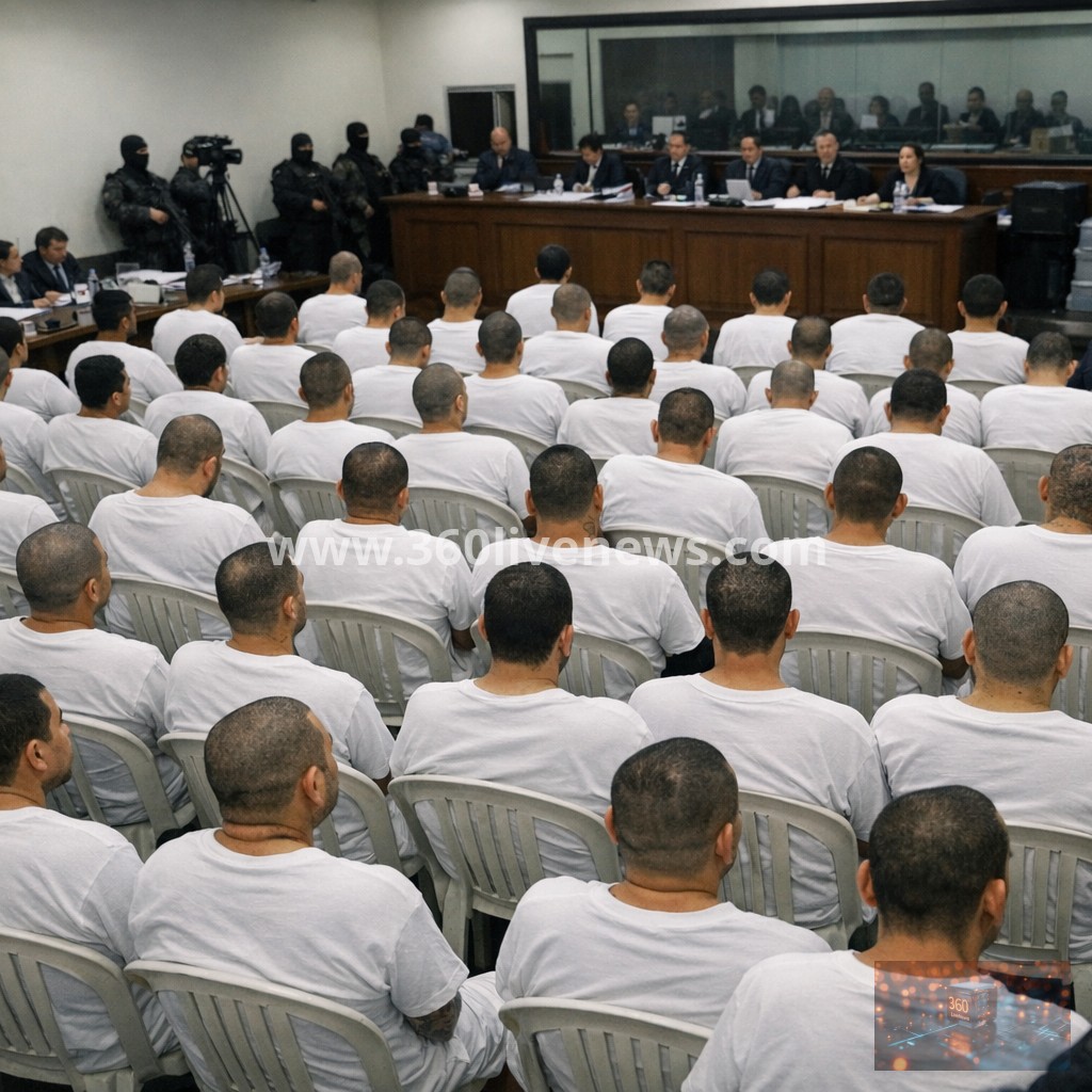 El Salvador Begins Mass Trial of 486 Alleged MS-13 Gang Members