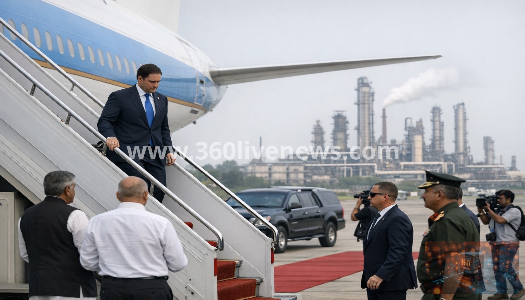 Rubio arrives in India as Iran oil shock strains energy supplies