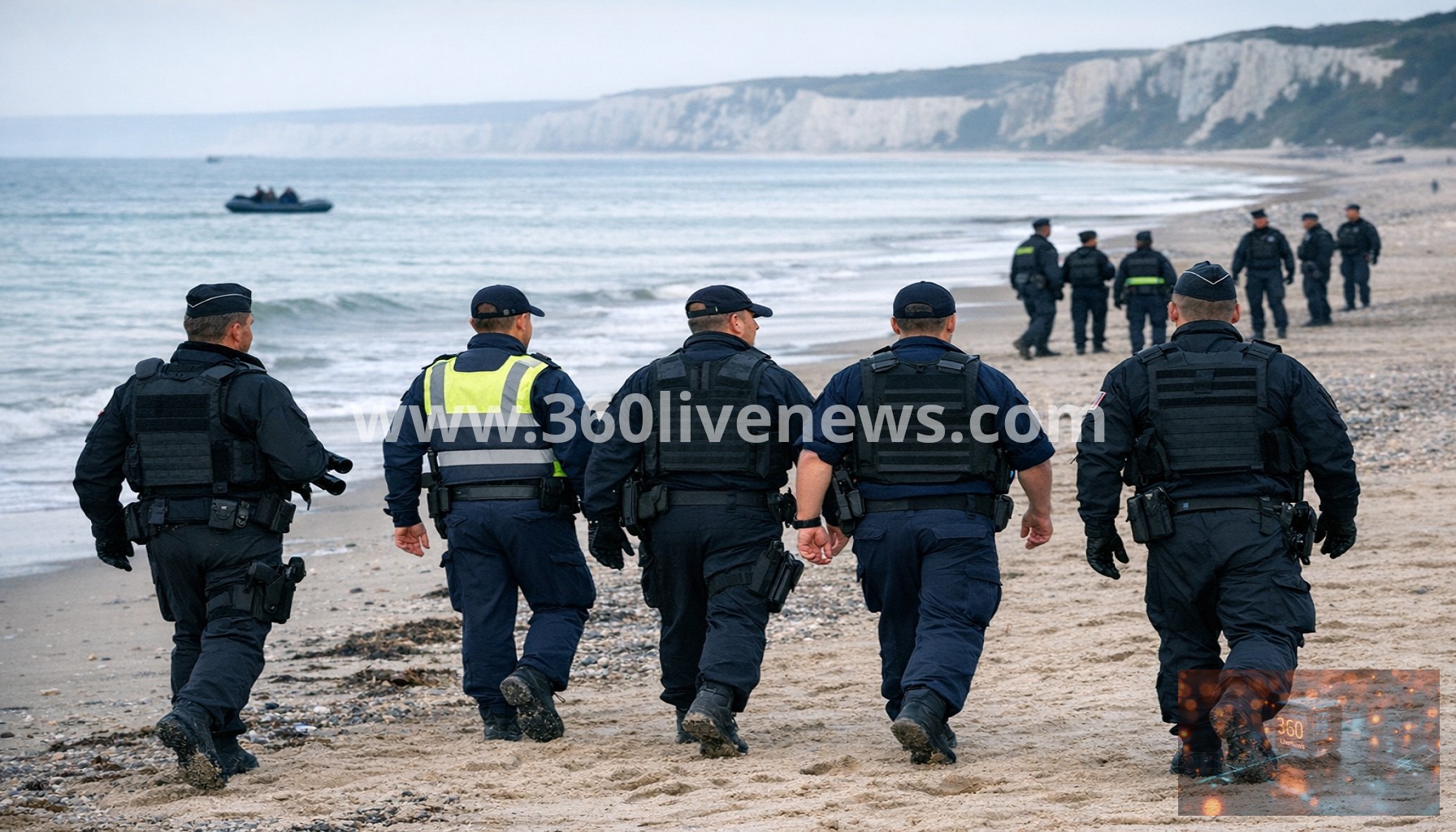 UK and France Agree £600 Million Deal to Deploy Riot Police on French Beaches to Curb Channel Migrant Crossings