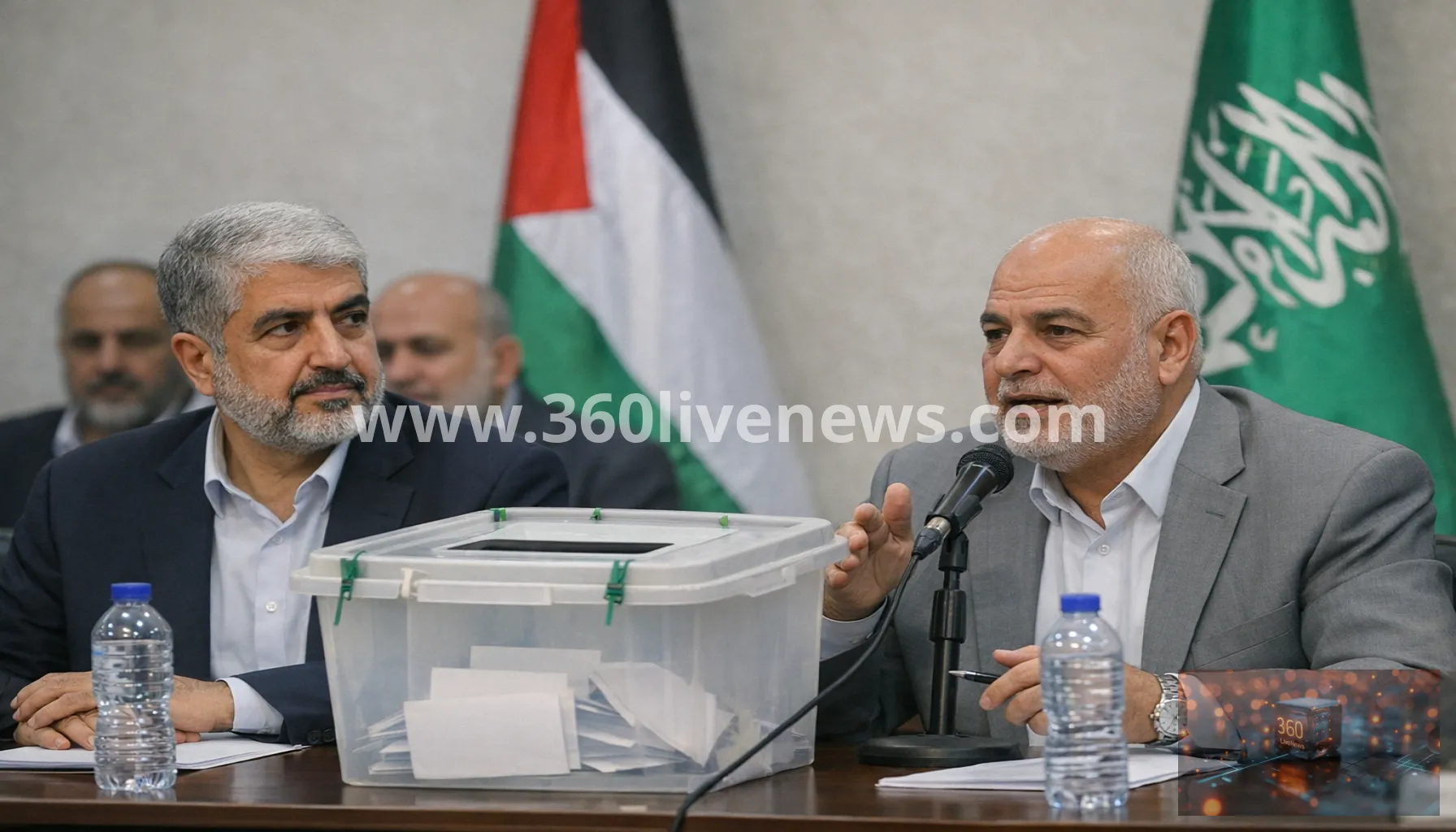 Hamas leadership runoff set between Meshaal and al-Hayya after no outright majority