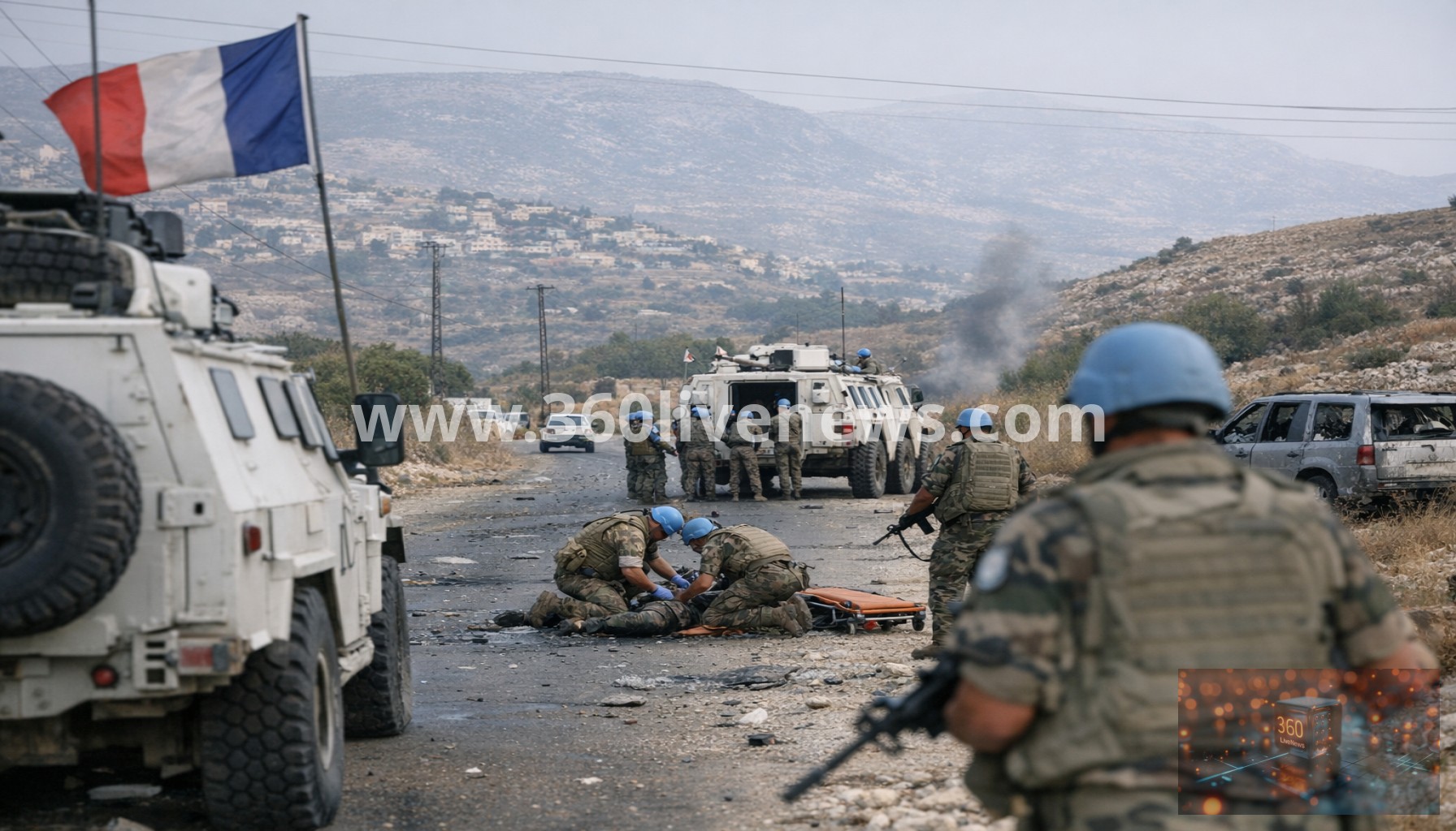 Second French peacekeeper dies after ambush in Lebanon blamed on Hezbollah