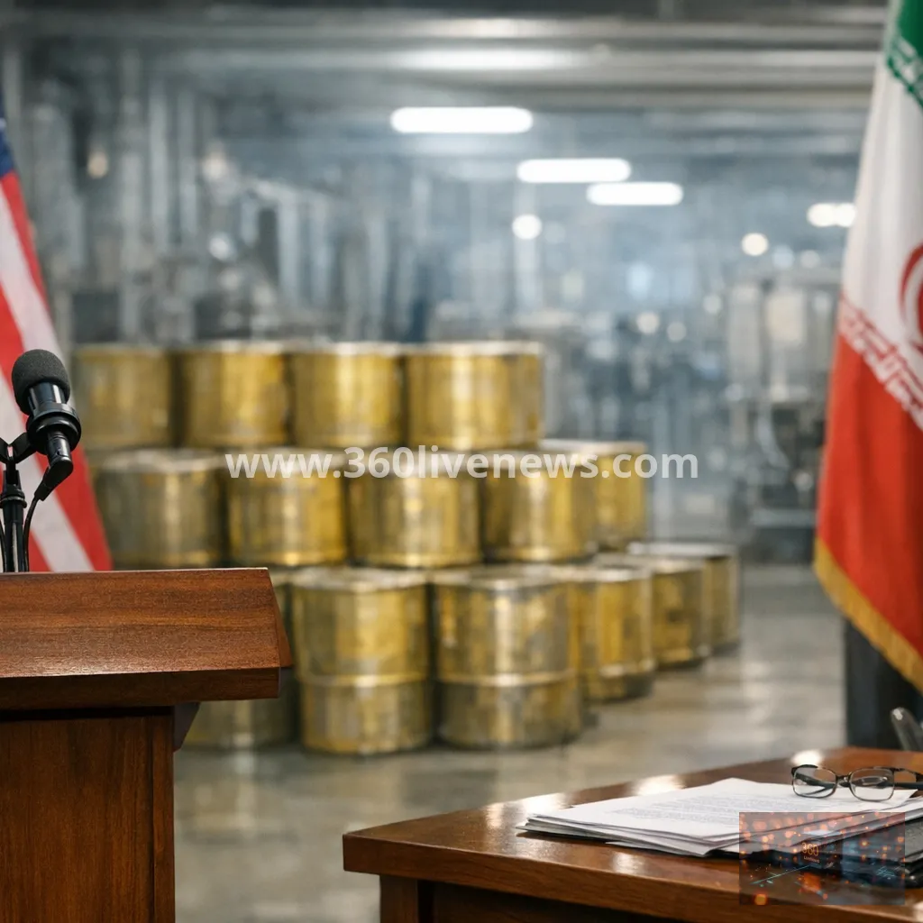 Trump rejects upfront Iran sanctions relief and says US would destroy uranium stockpile