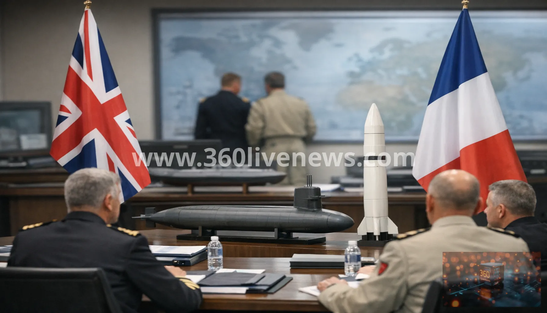 Britain and France carry out first-ever joint nuclear drill in landmark defence step