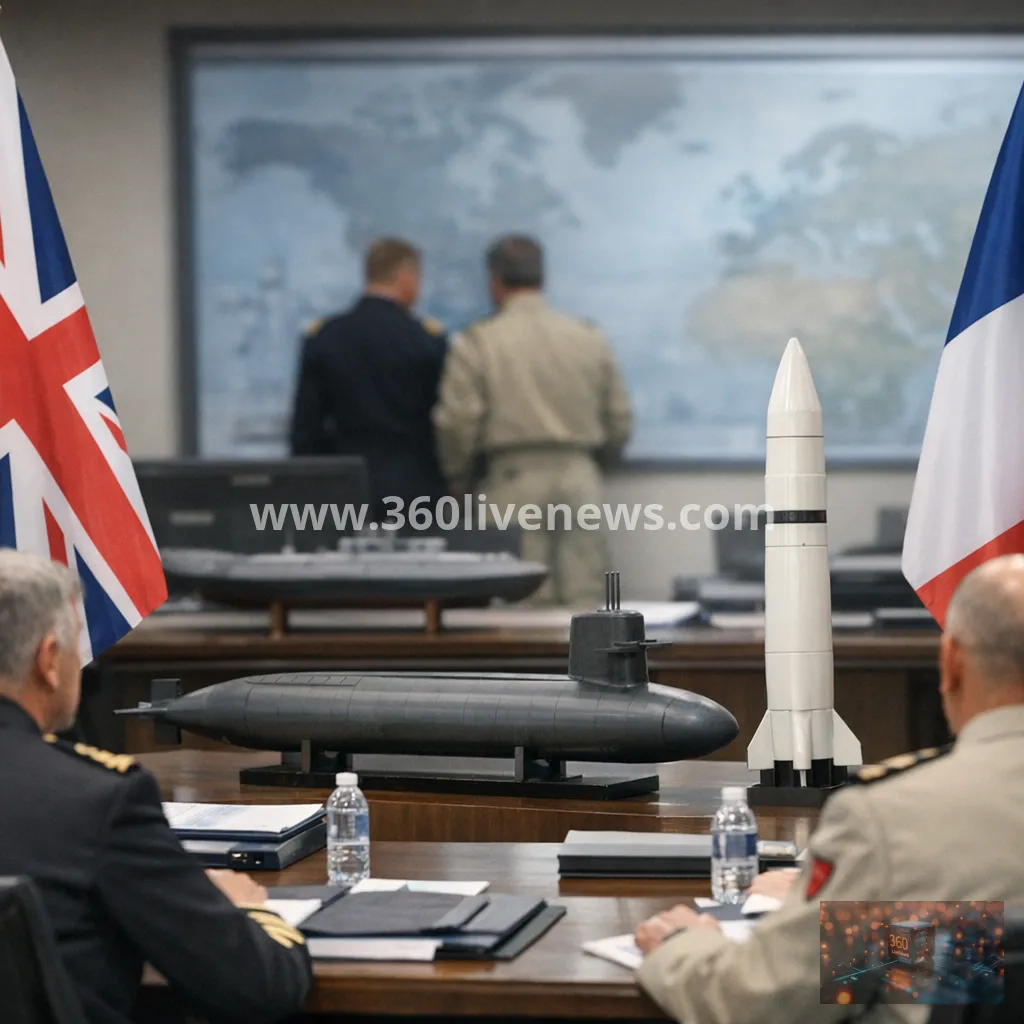 Britain and France carry out first-ever joint nuclear drill in landmark defence step