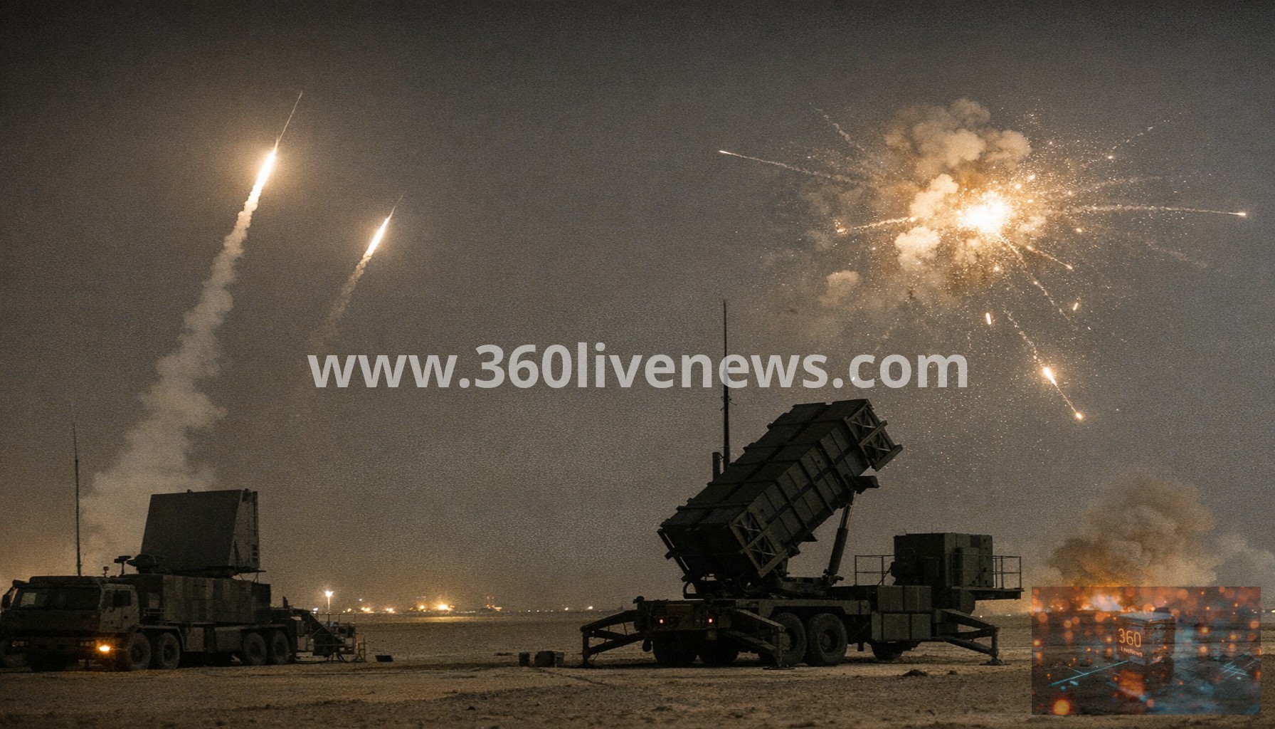 Kuwait intercepts drones and missiles amid US-Iran exchange of fire