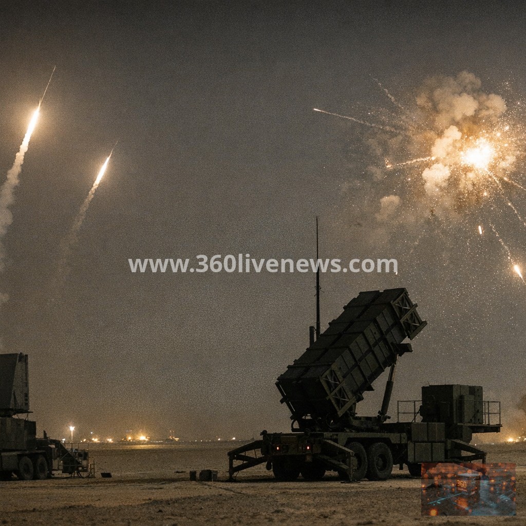 Kuwait intercepts drones and missiles amid US-Iran exchange of fire