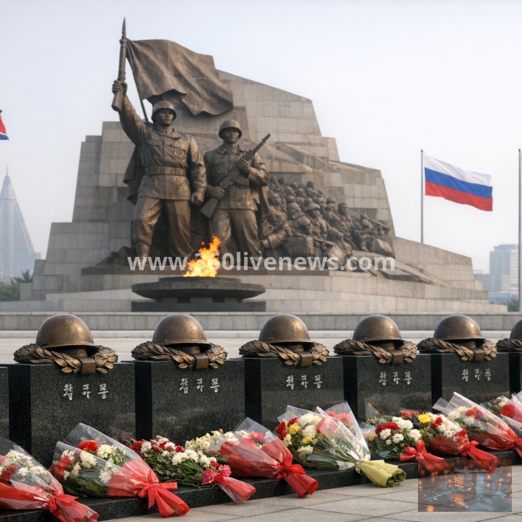 North Korea memorial points to heavy troop losses in Russia-Ukraine war