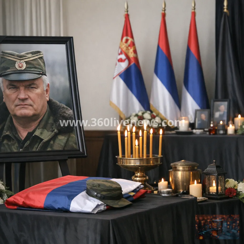 Ratko Mladić commemoration opens in Belgrade as burial set without state honours