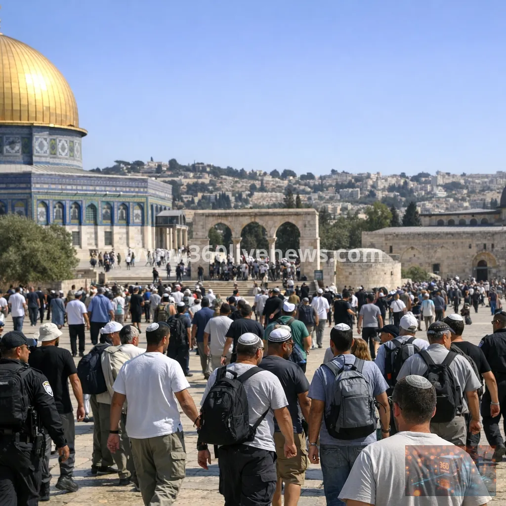 More than 2,300 Israelis enter Al-Aqsa compound in Jerusalem during Tisha B'Av