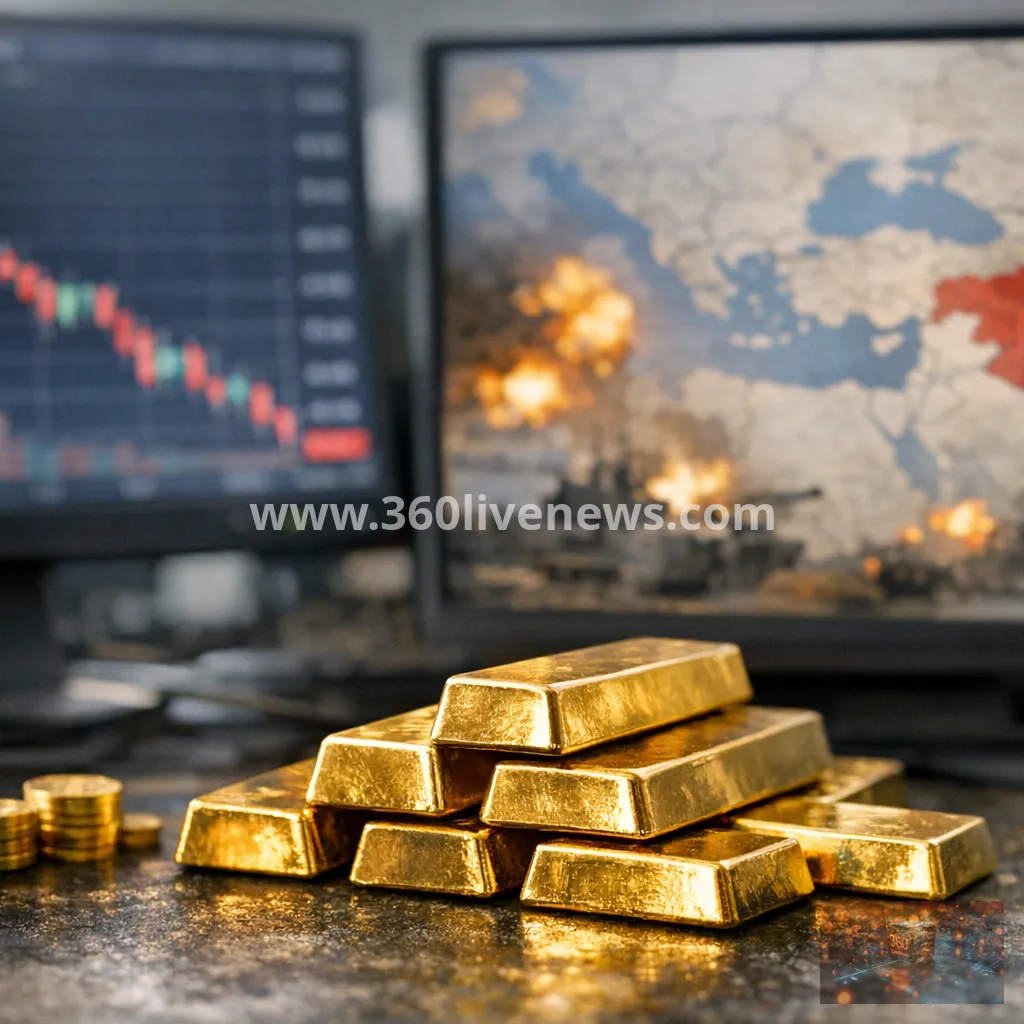 Why the price of gold is trending down amid war-driven inflation