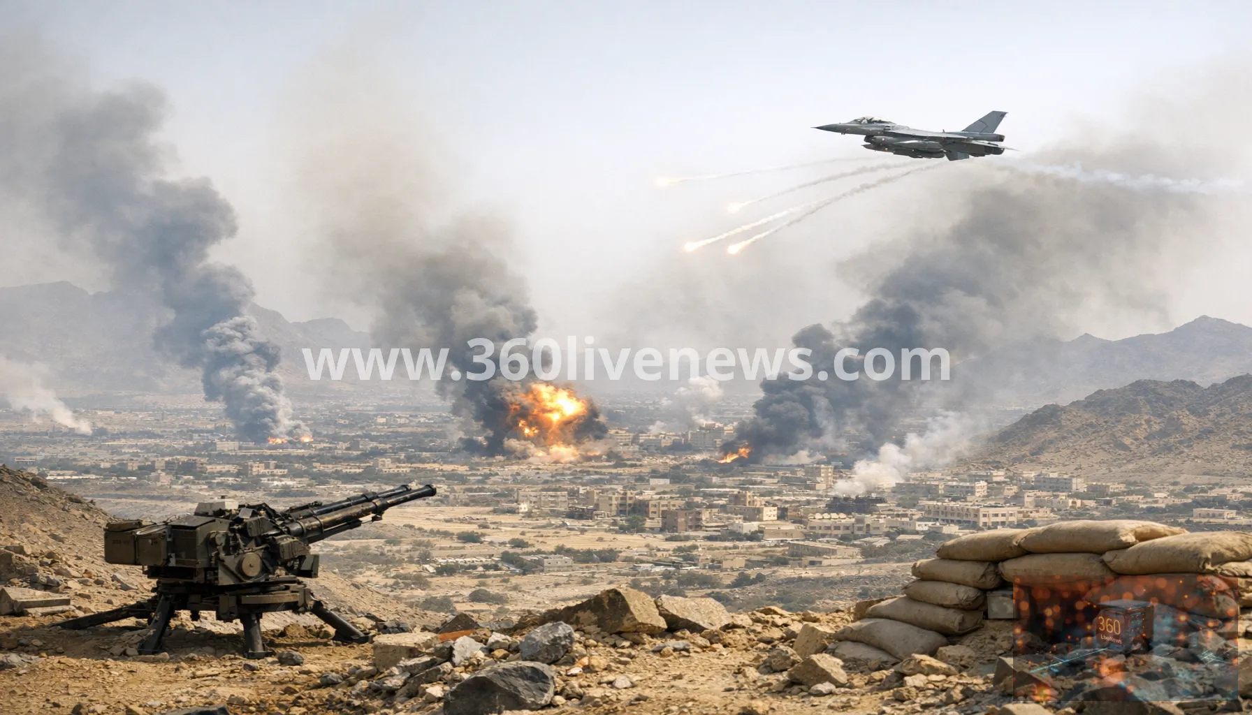 Yemen fighting intensifies as Houthis accuse Saudi Arabia of 26 strikes in 24 hours