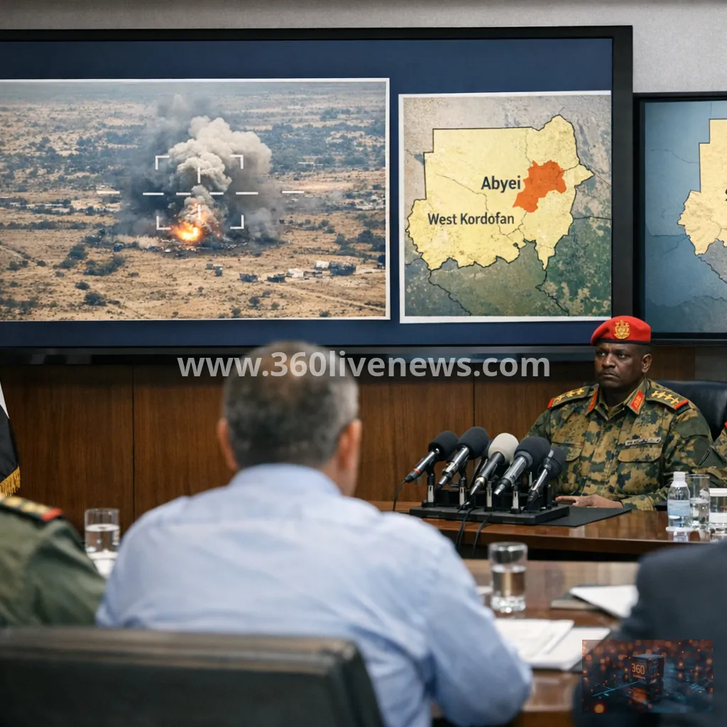 Sudan drone strike on Abyei market leaves at least 153 dead as fire continues to burn