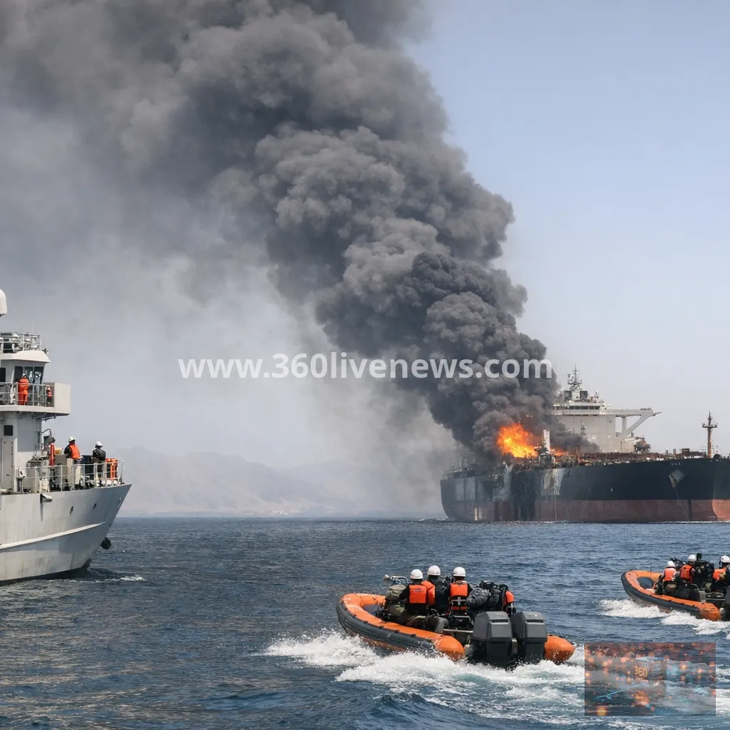 Drone strike on ship in Strait of Hormuz deepens pressure on fragile ceasefire
