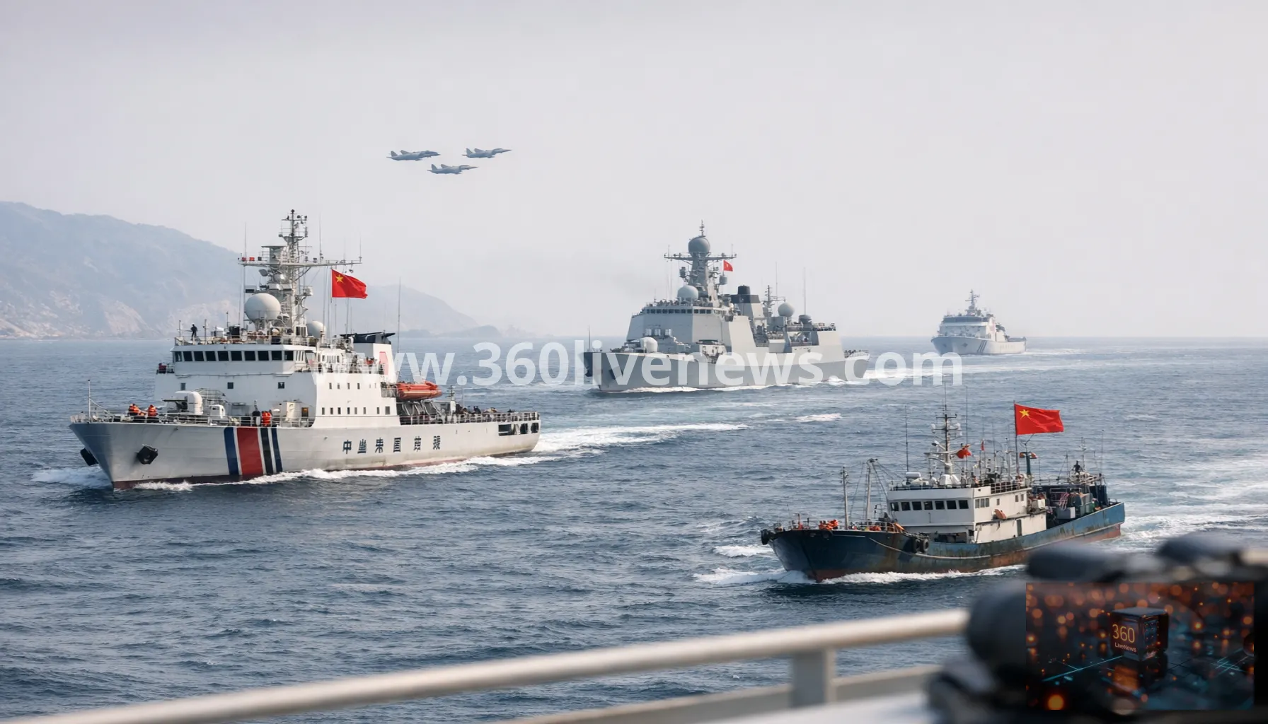 China expands maritime patrols east of Taiwan, raising blockade fears