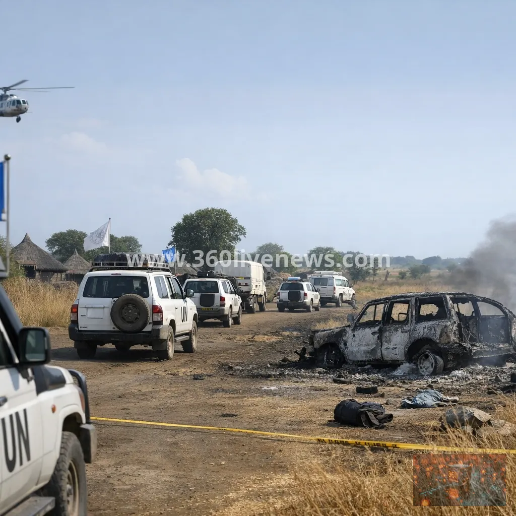 Five humanitarian workers killed in convoy ambush in South Sudan's Jonglei State