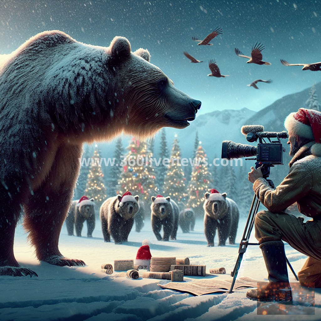Anticipating Christmas Snowfall and Recent Grizzly Bear Attacks