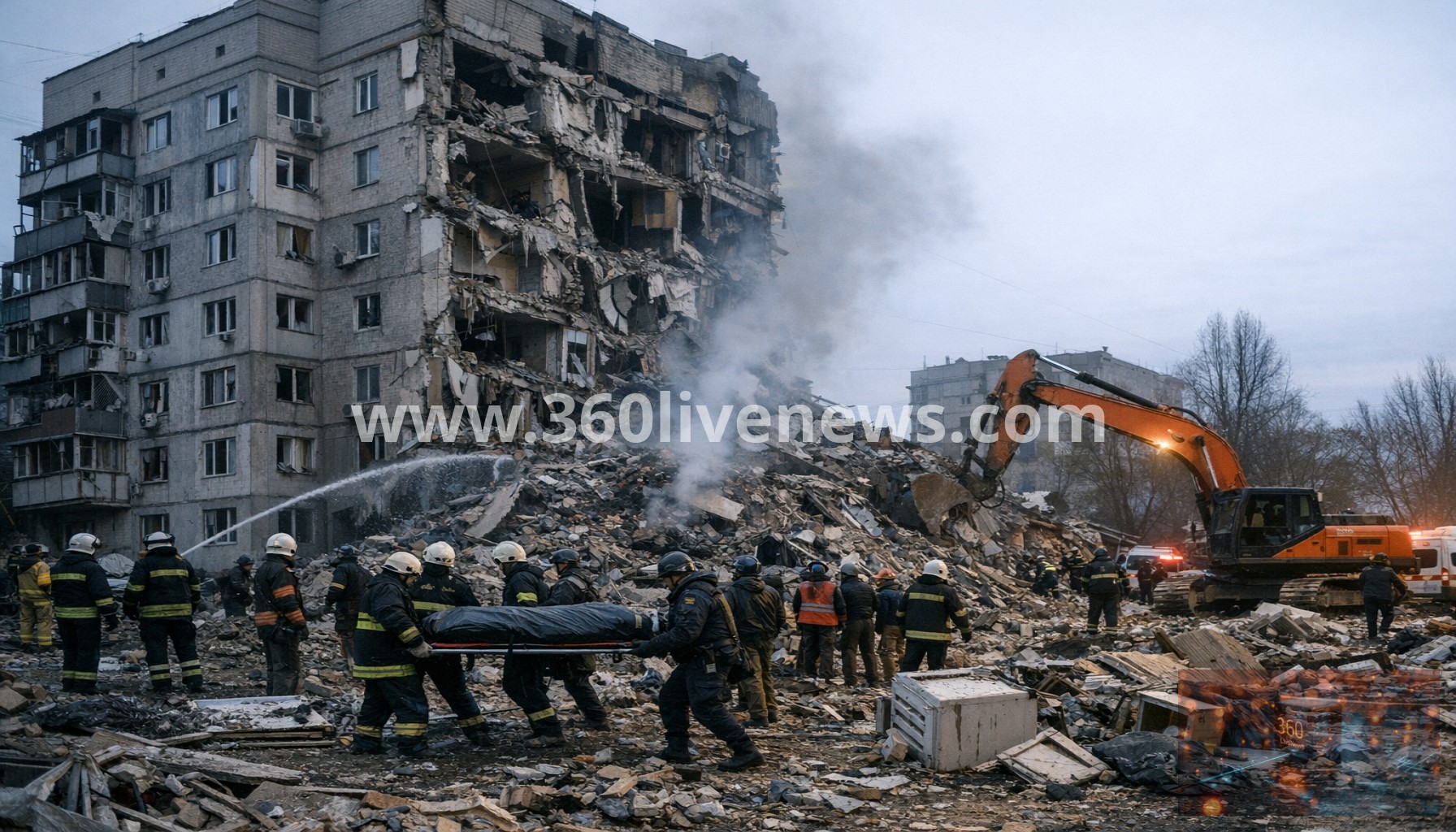 At least 12 killed in Russian strikes on Ukrainian cities