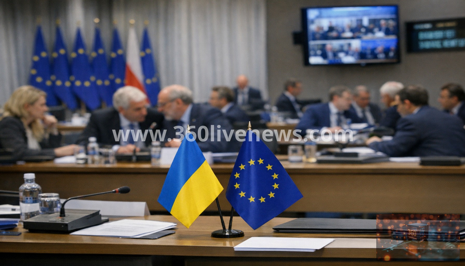 EU Approves €90 Billion Loan to Ukraine and New Sanctions on Russia