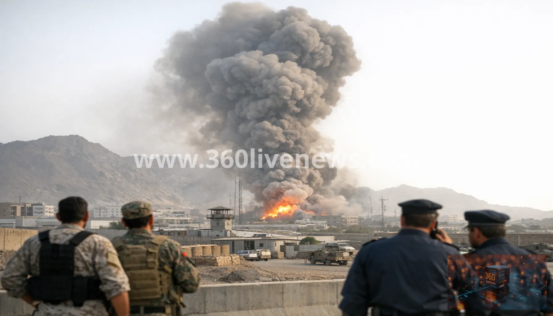Blast heard in Yemen's Aden as Houthis claim missile strike on military camp