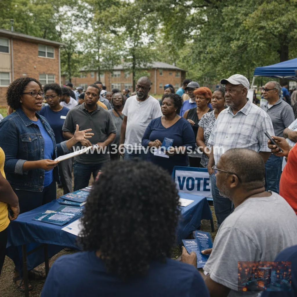 Georgia Democrats seek to mobilise Black voters amid redistricting and election law fight