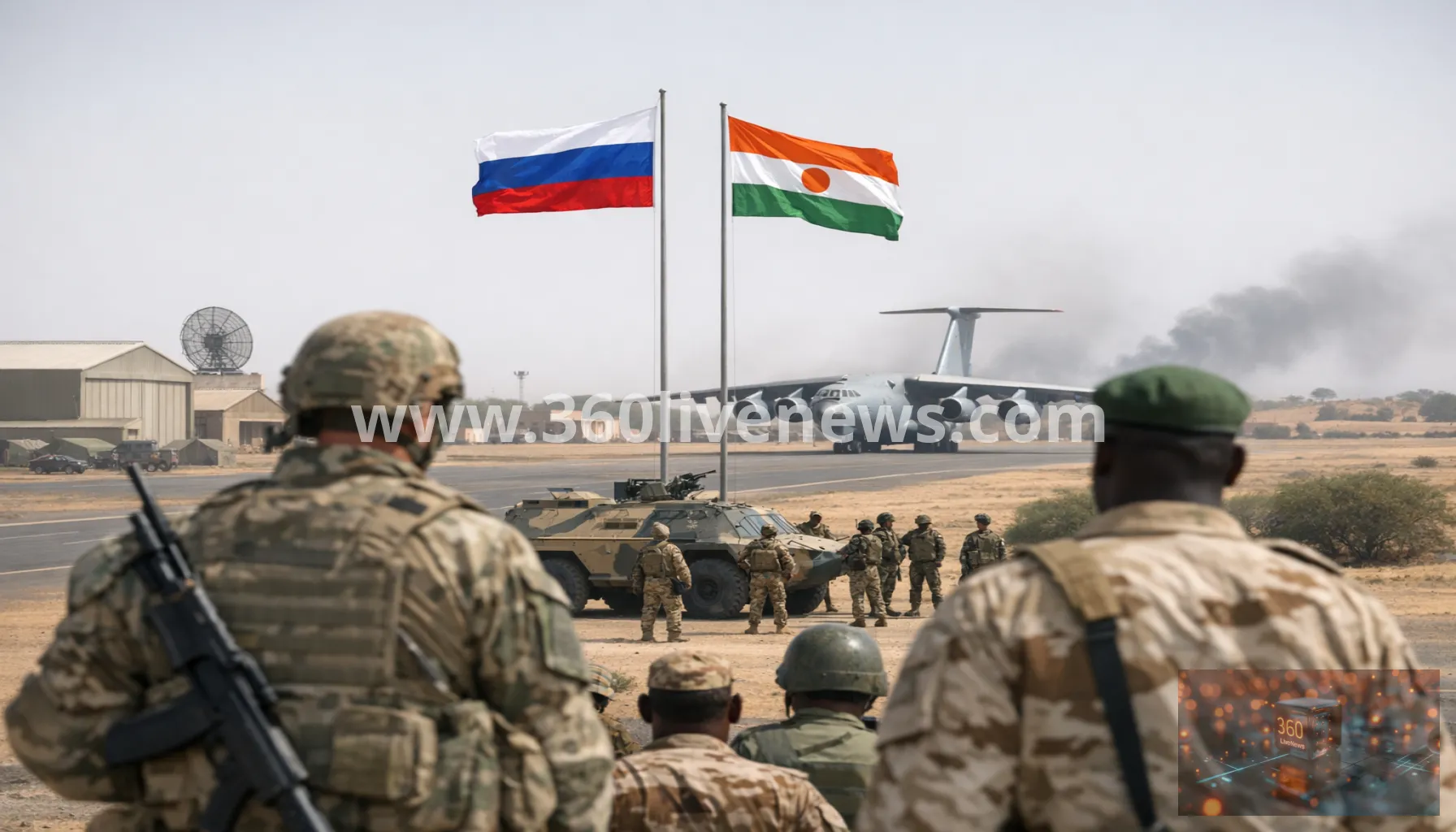 Russia-backed forces help Niger regain control of strategic military base after mutiny