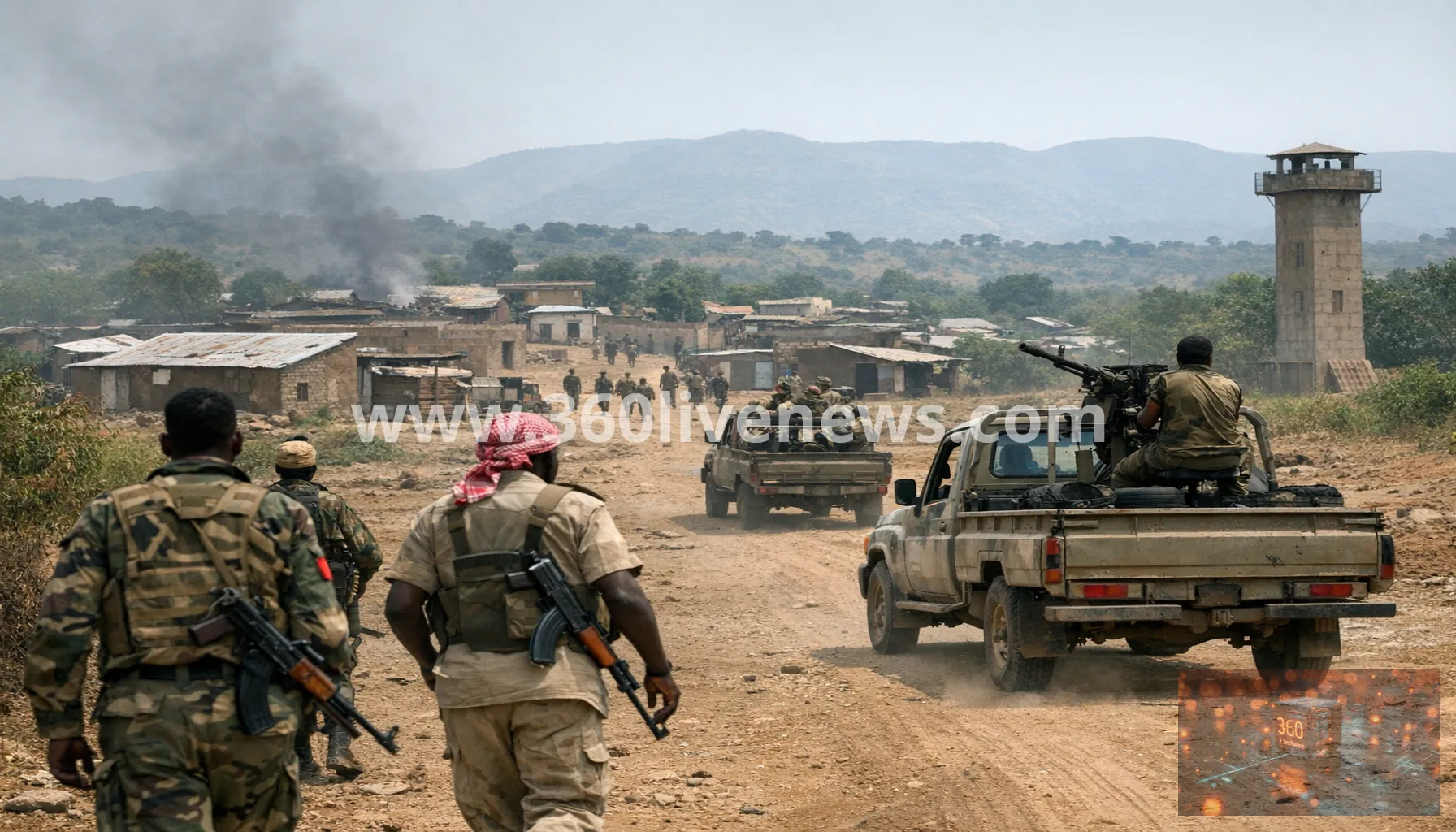 RSF advances on Kurmuk in Sudan's Blue Nile state near Ethiopia border