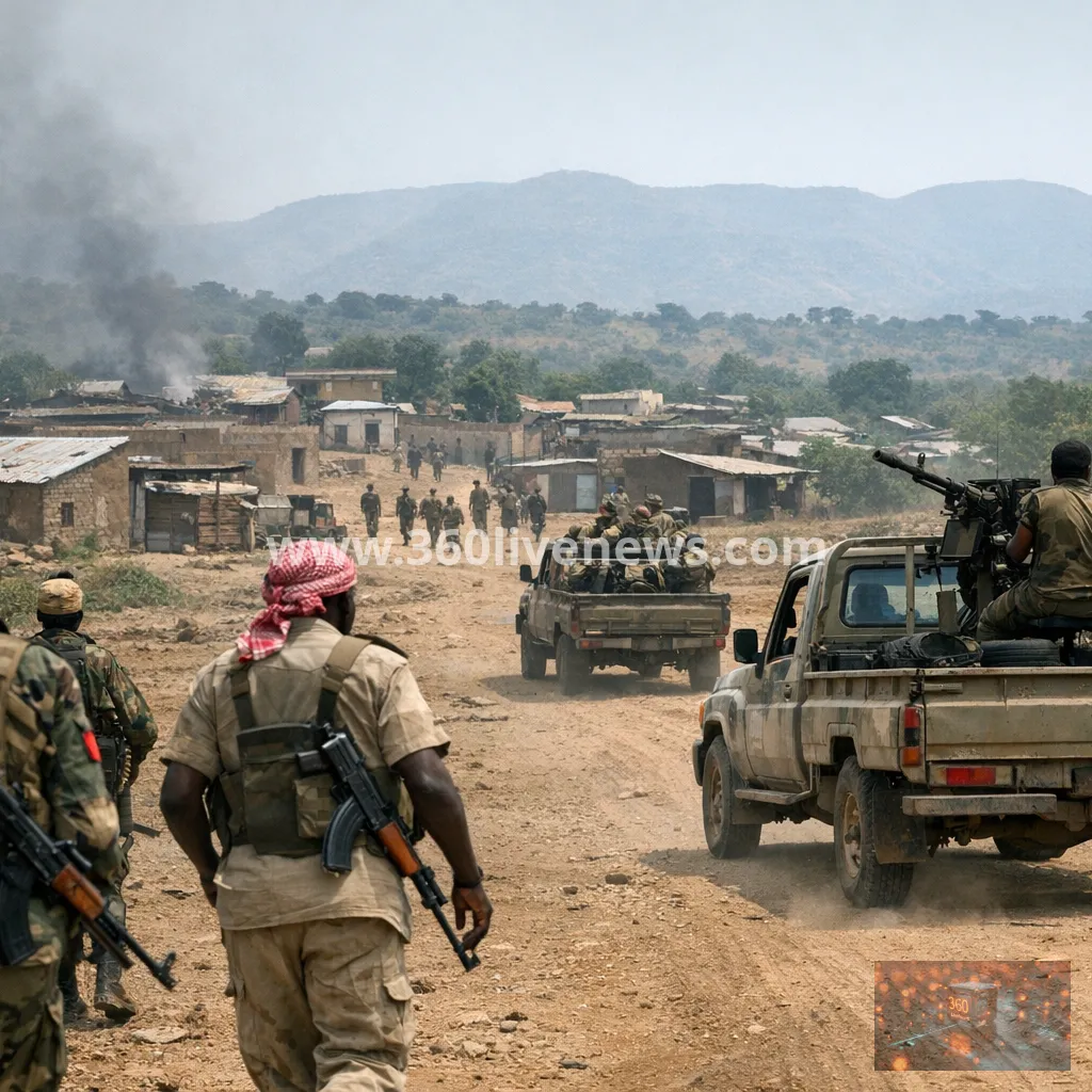 RSF advances on Kurmuk in Sudan's Blue Nile state near Ethiopia border