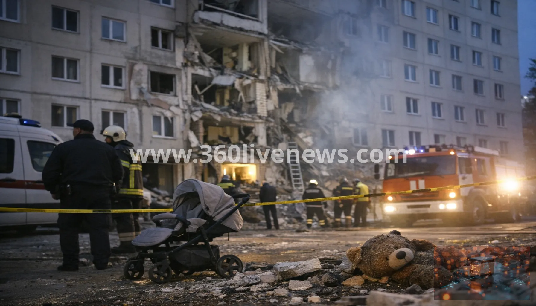 Baby and man dead in Russia after overnight Ukraine drone strikes