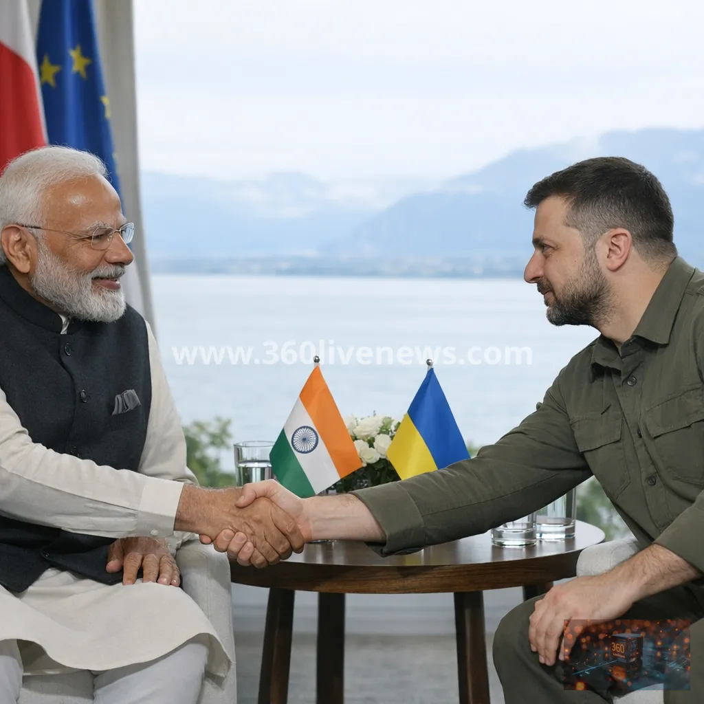 Modi meets Zelenskyy at G7 summit in Evian, says India will be on side of peace