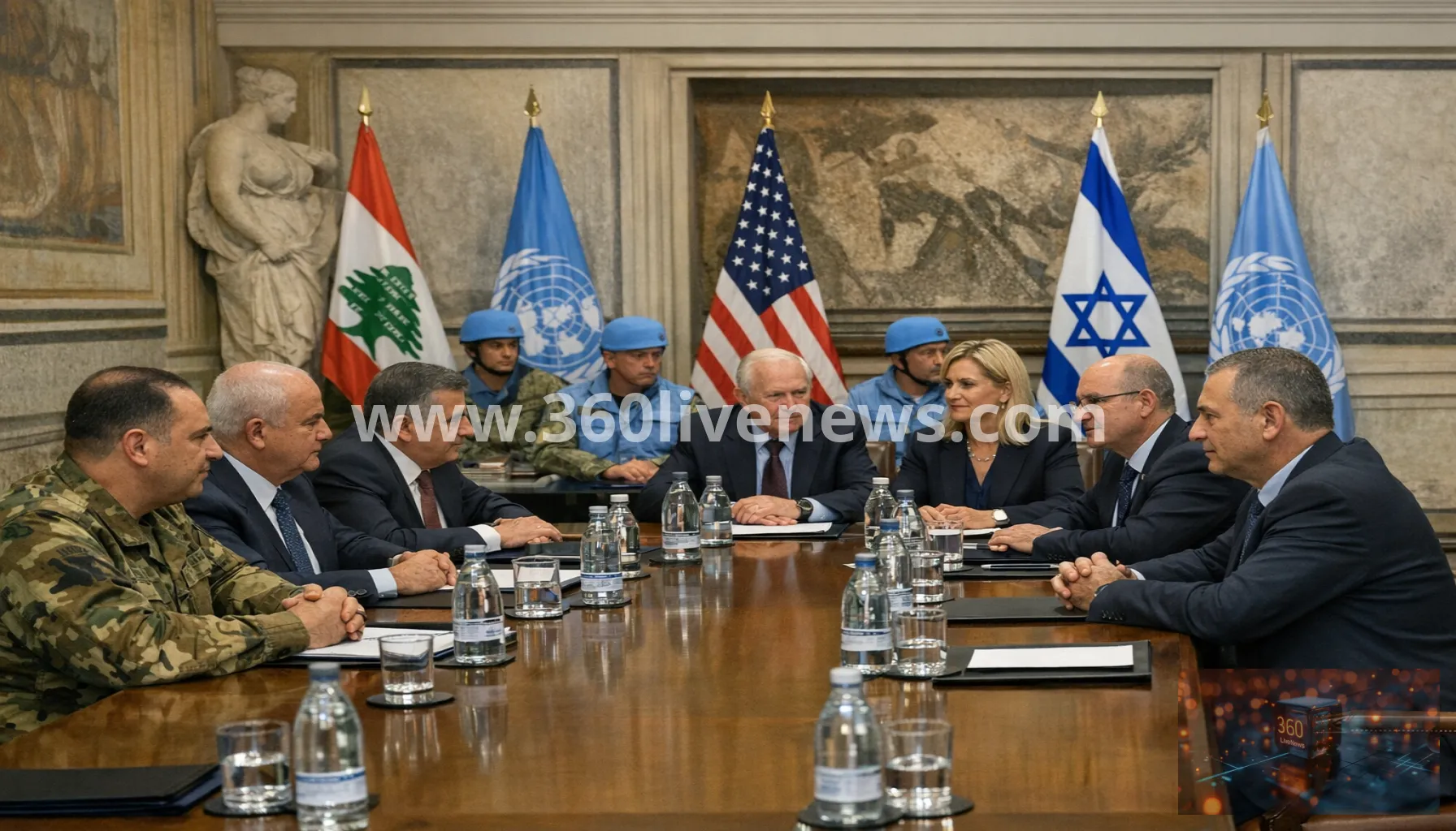 Lebanon and Israel resume Rome talks on ceasefire framework implementation