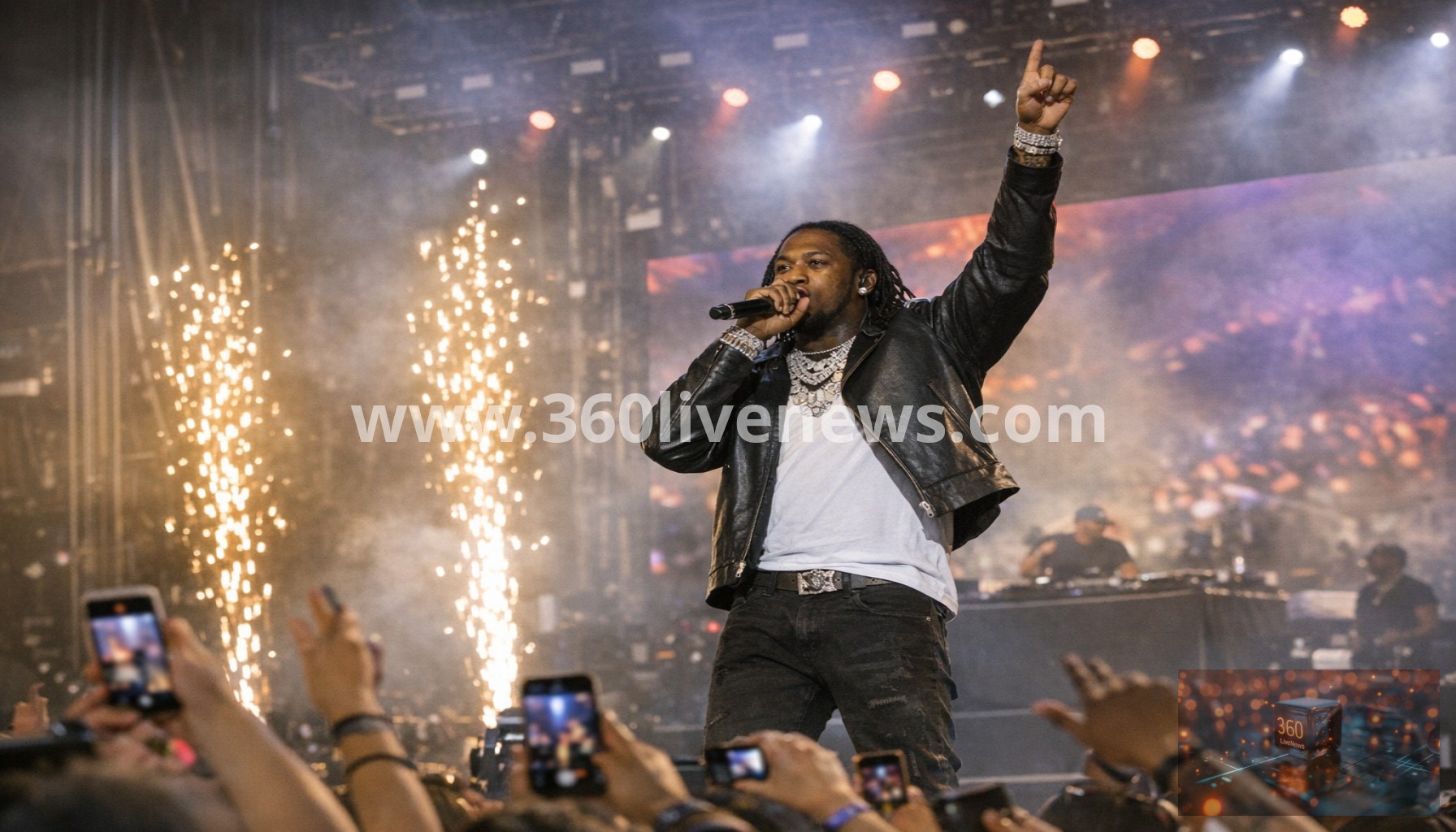 Rapper Offset Performs at Coachella Days After Being Shot