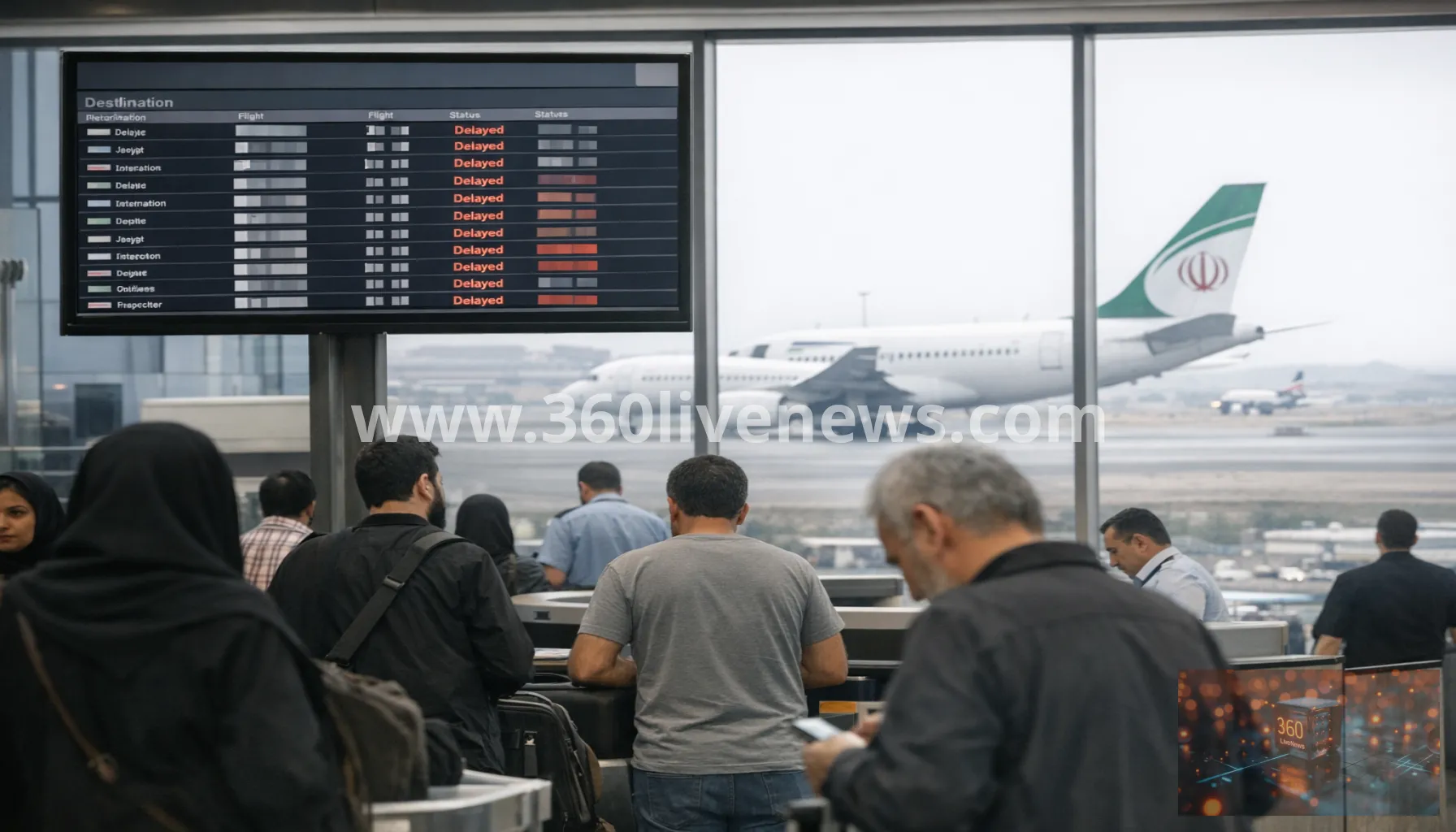 US sanctions disrupt Iranian flights, driving up travel times and costs