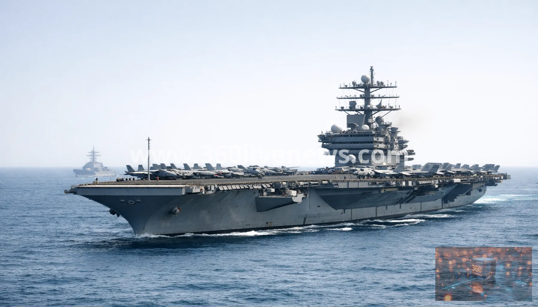 USS George Washington arrives in the Arabian Sea amid carrier rotation concerns