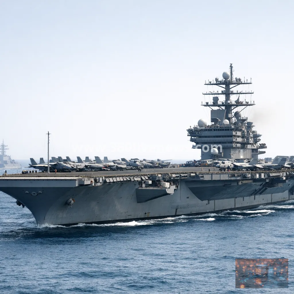 USS George Washington arrives in the Arabian Sea amid carrier rotation concerns