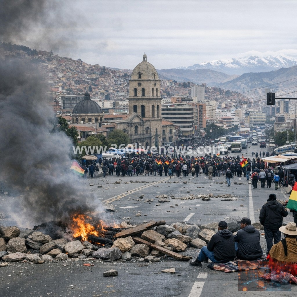 Bolivia faces nearly a month of anti-government protests and capital blockade