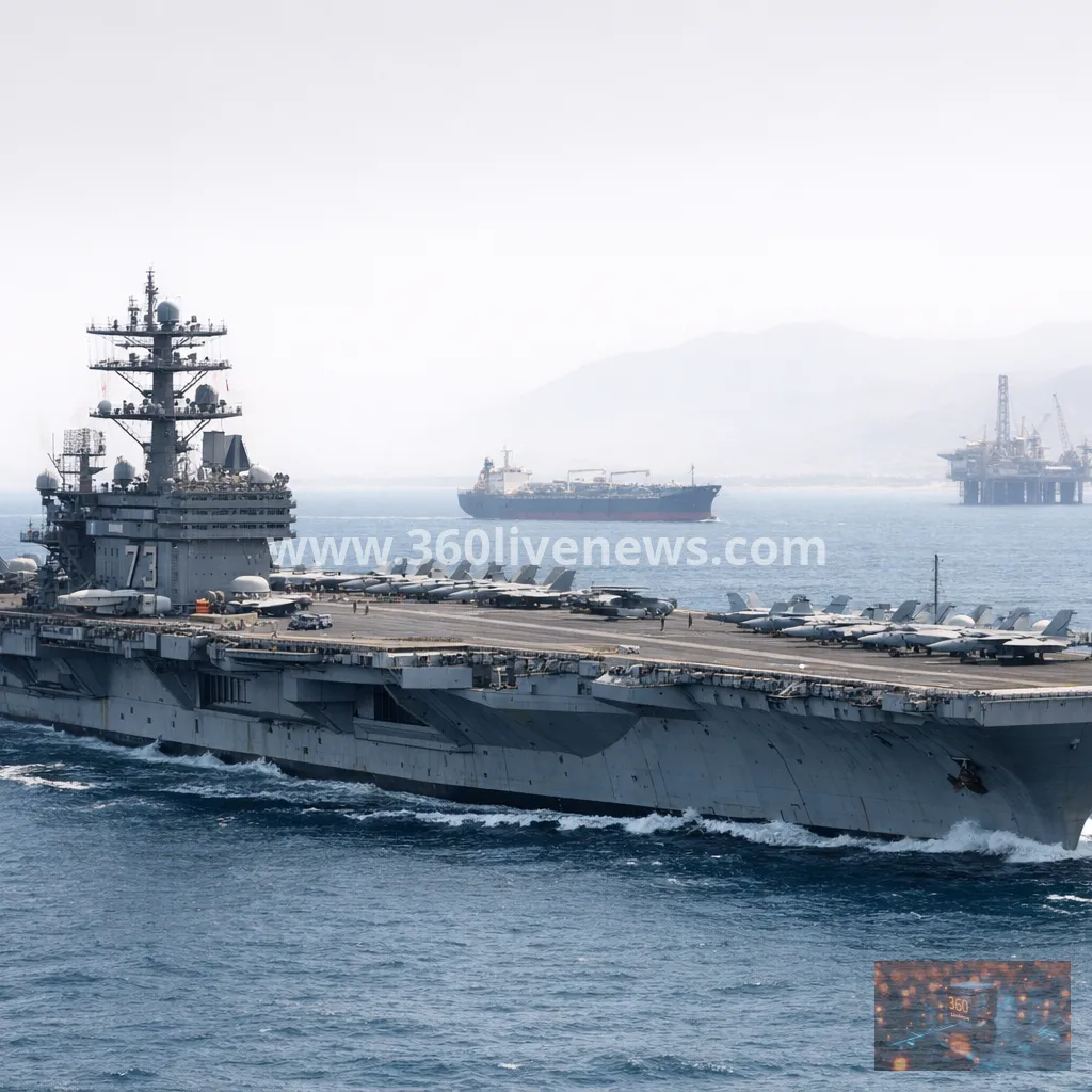 US shifts last aircraft carrier in Asia to Middle East as Iran war strains regional posture