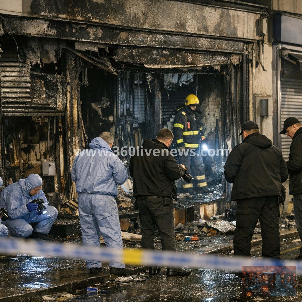 UK's counterterror police probe another London arson attack