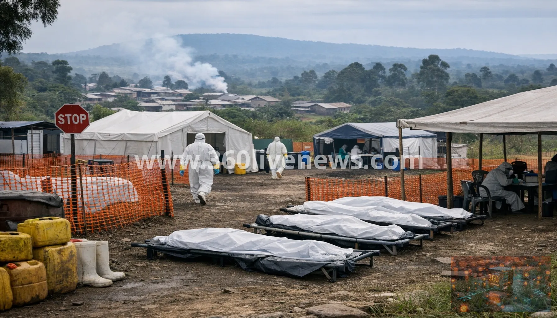 DR Congo Ebola outbreak worsens as deaths rise to 2,325 and cases reach 4,945