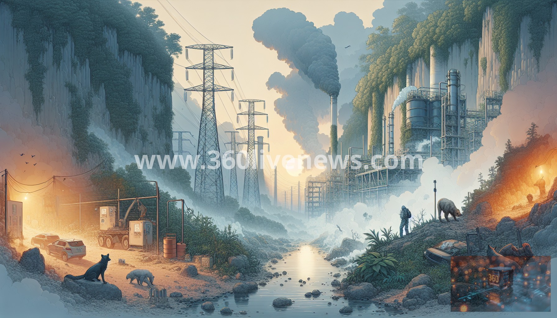 Israeli military intensifies airstrikes on Iranian energy infrastructure, causing environmental concerns in Tehran