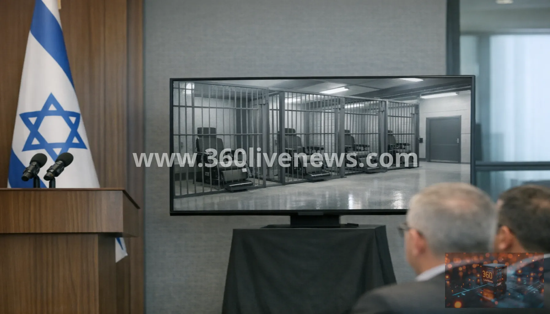 Israel's national security minister shows video of future execution facility for prisoners
